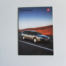 Folheto Citroen C5 Break (2002) - Francês comprar usado  Enviando para Brazil