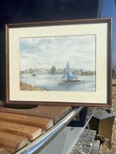 Boat water colour for sale  NORWICH