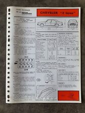 Fiche technique automobile d'occasion  Saint-Barthélemy-d'Anjou