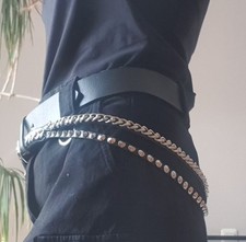 Hüftgürtel nietengürtel ket gebraucht kaufen  Fulda