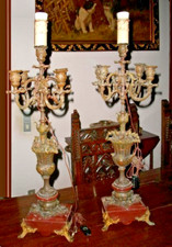 Antichi800 splendidi candelabr usato  Italia