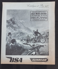 Bsa catalogue prospectus d'occasion  Aulnoye-Aymeries