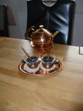 Kupfer teekanne stövchen gebraucht kaufen  Bielefeld