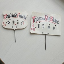 Vintage butchery deli d'occasion  Expédié en Belgium