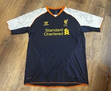 LIVERPOOL FC 2013-13 TERCEIRO KIT CAMISA TAMANHO G VINTAGE MARCA GUERREIRO FUTEBOL comprar usado  Enviando para Brazil