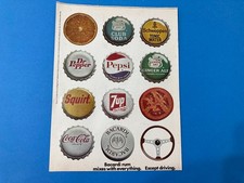 Pubblicità advertising tappi usato  Varese