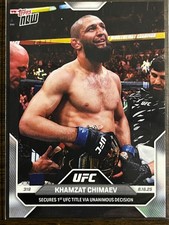 2025 Topps Now UFC #28 Khamzat Chimaev Dana White UFC 319 comprar usado 2025 Topps Now UFC #28 Khamzat Chimaev Dana White UFC 319 comprar usado  Enviando para Brazil