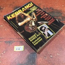 Vintage kerrang rock for sale  NOTTINGHAM
