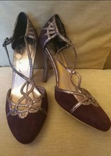 Monsoon purple suede for sale  WALTHAM CROSS