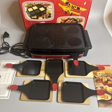 Stockli Bi-Plan Raclette Grill - 6 Personas Doble Piso De Colección Bi-Plane Doble 120V segunda mano  Embacar hacia Mexico