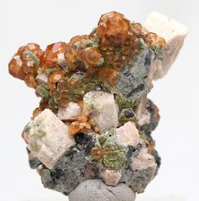 SPESSARTINE GRANADA MICA MICROCLINE Aglomerado de Cristal Amostra Mineral CHINA comprar usado  Enviando para Brazil
