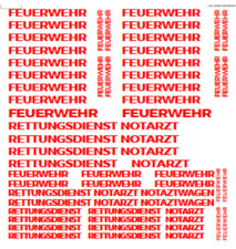 Decal feuerwehr rettungsdienst gebraucht kaufen  Gifhorn