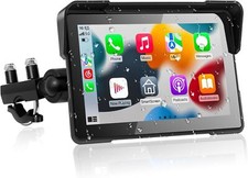 Usado, Tela PARKVISION Motorcycle CarPlay, tela sensível ao toque à prova d'água de 7 polegadas, portátil Ca comprar usado  Enviando para Brazil