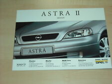 36330) Opel Astra II Sedan Polen Prospekt 1999 comprar usado  Enviando para Brazil
