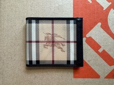 Autêntica carteira bifold de couro Burberry Classic nova xadrez comprar usado  Enviando para Brazil