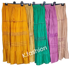Cotton skirt maxi for sale  LONDON