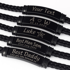 Engraved personalised men for sale  LONDON