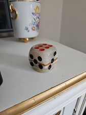 Vintage onyx dice for sale  NORWICH