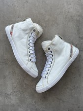 Tênis de couro vintage Y2K Diesel cano alto tamanho US7 EU37 comprar usado  Enviando para Brazil