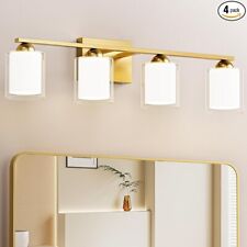 Gold bathroom light for sale  Cottondale