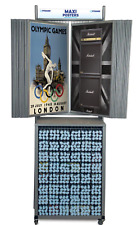 Poster racks displaying for sale  CAMBERLEY