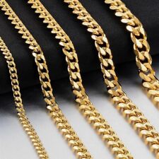 Usado, Colar de corrente cubana GP masculino feminino punk cirúrgico aço inoxidável elo 3-11mm comprar usado  Enviando para Brazil