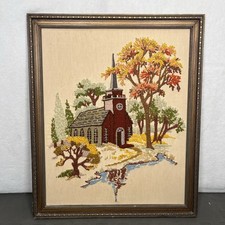 Vintage crewel embroidery for sale  Pensacola