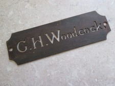 Antique bronze stencil for sale  DAVENTRY