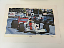 ayrton senna print for sale  WELWYN GARDEN CITY