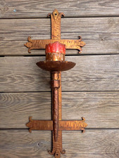 Luminária antiga de ferro forjado em estilo medieval comprar usado  Enviando para Brazil