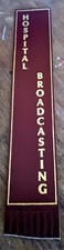 Hospital broadcasting burgundy for sale  HAVERHILL