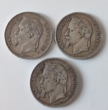 Lot monnaies francs d'occasion  Lyon VI
