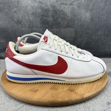 Tênis de corrida Nike Classic Cortez masculino tamanho 10 branco vermelho Forrest Gump comprar usado  Enviando para Brazil
