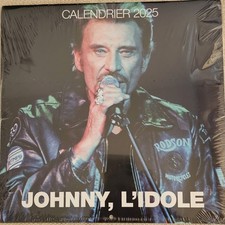 Calendrier johnny hallyday d'occasion  Villeurbanne