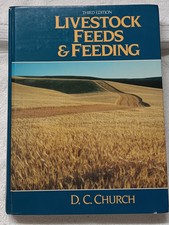 Livestock Feeds and Feeding David Church 3rd Edition 1991 segunda mano  Embacar hacia Mexico