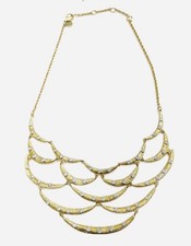 Usado, Antigo Alexis Bittar 10KT Banhado a Ouro SWAROVSKI Cristal Recortado Colar Babador comprar usado  Enviando para Brazil