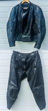 Motorrad schwarze echtleder gebraucht kaufen  Abensberg