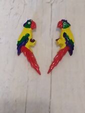 Vintage plastic parrot for sale  COLCHESTER