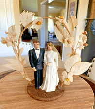 Decoração de bolo vintage década de 1940 50 aniversário casamento noiva noivo morena 6" comprar usado Decoração de bolo vintage década de 1940 50 aniversário casamento noiva noivo morena 6" comprar usado  Enviando para Brazil