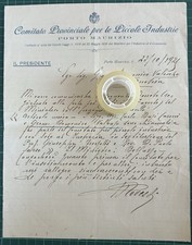 Rara lettera comitato usato  Torino