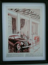 Art deco advert d'occasion  Expédié en Belgium