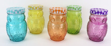 Owl glass jars for sale  Atlanta