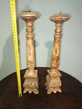 Candelabri antichi legno usato  Italia