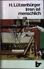 Irren menschlich erzählungen gebraucht kaufen  Koblenz