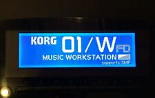 Tela de LED personalizada (negativa) KORG 01/W - 01/WFD - 01/WproX - 01R/W!  comprar usado  Enviando para Brazil