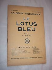 Revue theosophique lotus d'occasion  Alzonne
