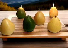 Pear shaped candles d'occasion  Expédié en Belgium
