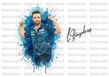 Luke humphries darts for sale  TIPTON