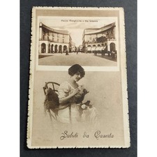 Cartolina saluti caserta usato  Alessandria