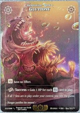 Gluttony foil set d'occasion Gluttony foil set d'occasion  Génissieux